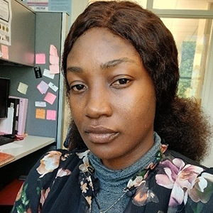 Picture of Francine SADO YOUSSEU (Ph.D.). SECVBD Posdoctor